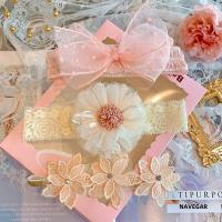 3Pcs Lote Diadema De Encaje Con Lazo Para Bebés Niñas Diademas Elásticos Con Flores Estilo Coreano Para Fotografía De Recién Nacidos - details 0