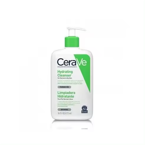 CeraVe Crema Limpiadora Hidratante Para Piel Normal a Seca 473ml - 1