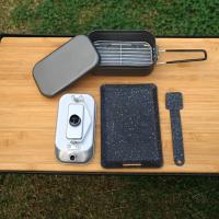 Hervidor De Agua Para Camping De Aluminio Portátil Con Manija Olla De Hervir Agua Para Viajes Y Escalada Al Aire Libre - details 3