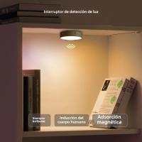 Lámpara De Pared Con Sensor De Movimiento LED Recargable Por USB Luz Nocturna Para Armario Pasillo Lado De La Cama Baño Camping Decoración De Iluminación Nocturna - details 1