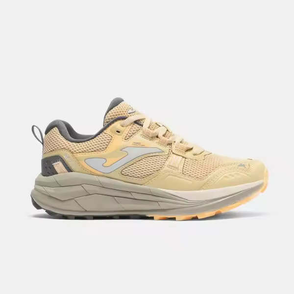 Zapatilla Trail Mujer Joma Shock 2625 Beige Resistente - 1