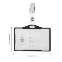 Nueva Funda De Tarjeta De Identificación Para Médicos Y Enfermeras Con Clip Reemplazable De Metal Para Trabajo Y Banco Estilo Inglés Sin Genero - details 9