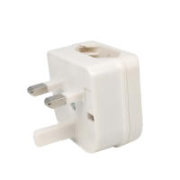 Adaptador De Enchufe Europeo a Británico Con Fusible De 3A/5A/13A Convertidor De Energía Eléctrica Para Viajes Enchufe AC Fuente De Alimentación Sin Cable Extensión Protector Ant Sobrecarga No Certificado Origen China - details 5