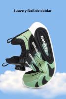 Zapatillas De Correr Para Niños Y Adolescentes Genkcoat Transpirables Y Suaves Para Actividades Al Aire Libre Y Caminar Zapatos De Deporte Casual Para Estudiantes - details 5