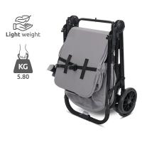 Lorelli - Silla de paseo ZOZU ligera y compacta desde el nacimiento hasta 22 kg con respaldo multiposición y capota con ventilación - details 0