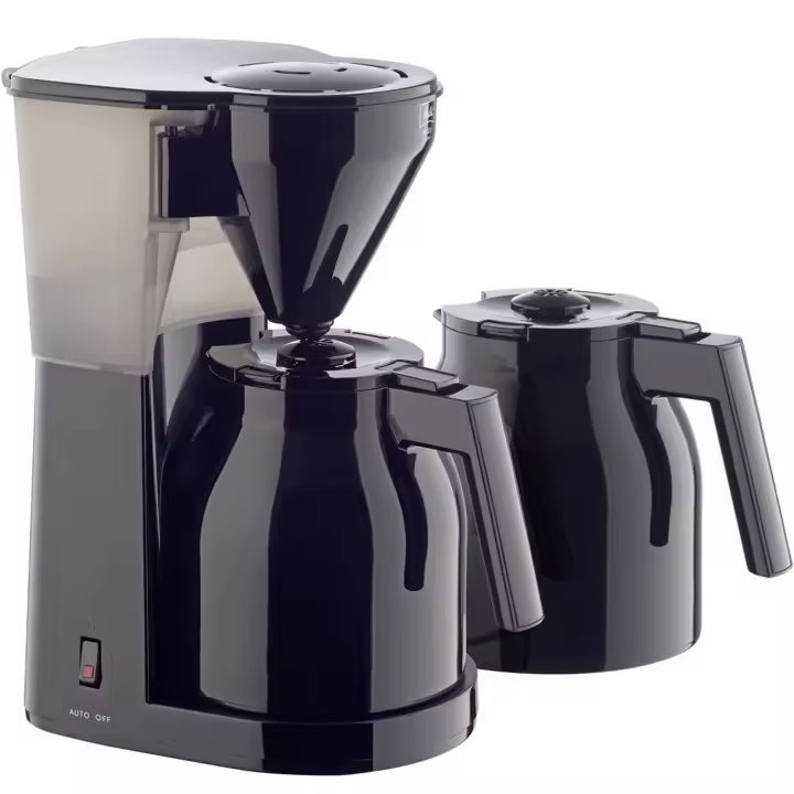 Melitta Cafetera de goteo Melitta Easy Therm II 1023-06 2 Jarras Sistema Antigoteo 10 Tazas - 1