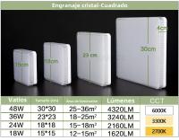 Lámpara De Techo LED Ultra Delgada MARPOU Iluminación Natural Interior Cuadrada Redonda 18W 24W 36W 48W Para Sala De Estar Dormitorio - details 5