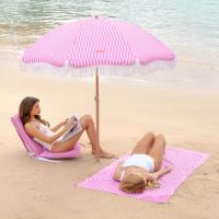 Flamingueo Sombrilla Playa Sombrilla Terraza Exterior Parasol Terraza Sombrilla Playa Grande Sombrilla Playa Proteccion UPF 50+ 210 x 180 cm - details 4