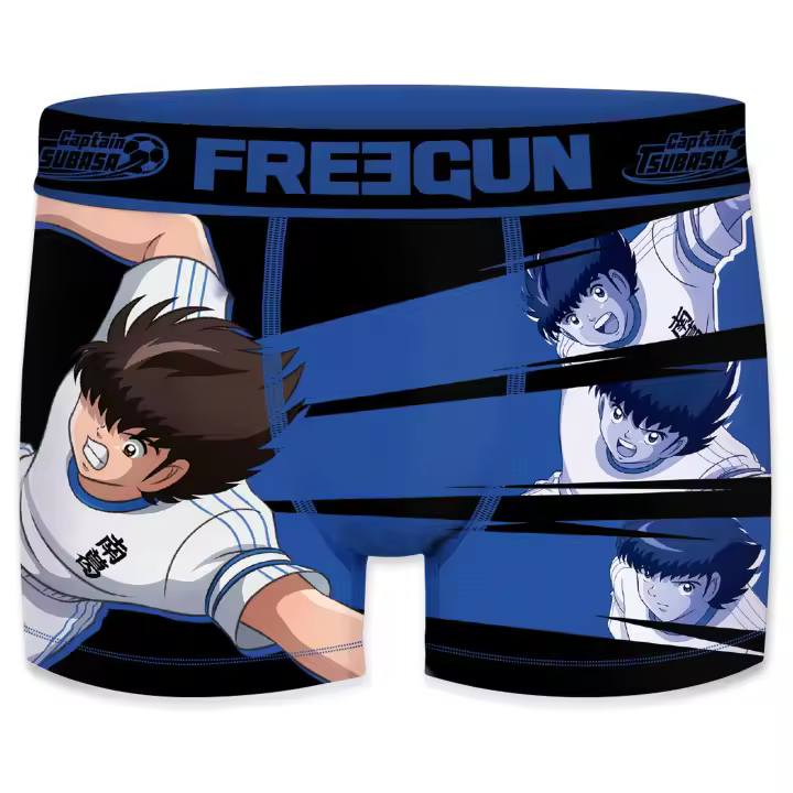 Freegun Calzoncillo Bóxer Oliver y Benji para Hombre - Microfibra Multicolor con Impresión por Sublimación - 1