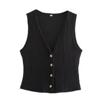 Willshela Conjunto De Moda Para Mujer 2 Piezas Top De Tangara Y Pantalones Vintage Con Cintura Alta Conjunto Chic De Verano - details 9