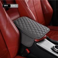 SEAMETAL Funda Para Reposabrazos De Coche Universal Cubierta Transpirable Almohadilla De Descanso Anti-Scratch Protector De Caja Del Consolador Con Bolsa De Almacenamiento Color Negro Gris - details 16