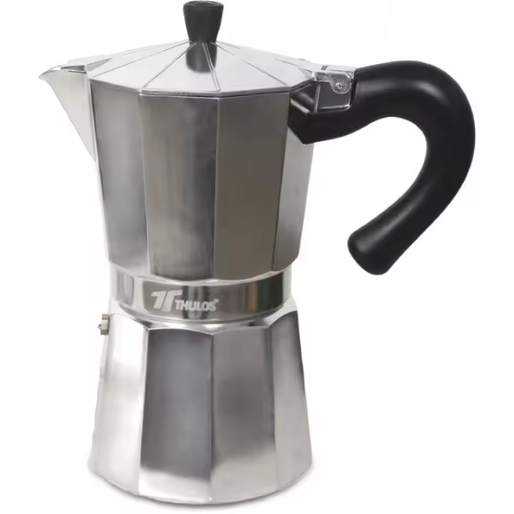 Cafetera clásica Italiana 9 tazas Prepara hasta 9 tazas de café con la Cafetera Clásica de Inducción TH-CC. Disfruta de café fresco y aromático en cada colada - 1