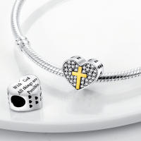 Beadas De Corazón Colorido En Plata Para Joyería De Pulsera Y Collar Con Encanto Para Chicos Y Chicas Accesorios De Moda Irregular - details 170