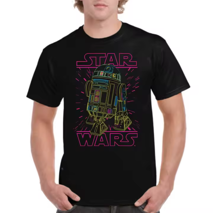 The Fan Tee Camiseta de HOMBRE Star Wars Galaxia yoda han Solo Dark Vader 418 - 1