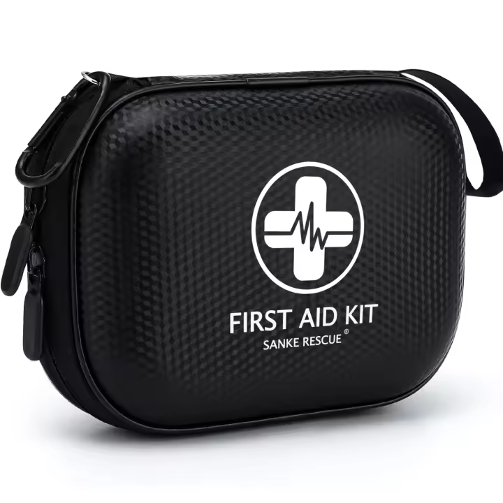 Kit De Primeros Auxilios Mini De 150 Piezas Resistente Al Agua Con Carcasa Dura Para Uso En Casa Coche Viajes Camping Camión Senderismo Deportes Oficina - 1