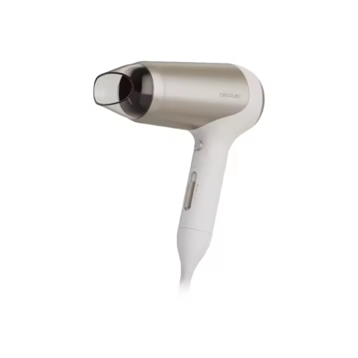 Secador de pelo Cecotec IoniCare Power&Go Heaven plegable con accesorios beige - 1