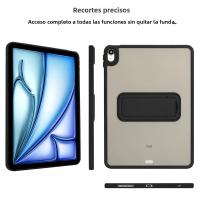 Funda Protectora Para iPad 5ª 6ª 9.7" 7ª 8ª 9ª 10.2" Air 4 Air 5 Air 11 A16 11ª 2025 Pro11 10ª Mini 4 5 6 7 PC+TPU Estuche De Silicona Suave Antigolpes Resistente Al Agua Para Apple iPad - details 5