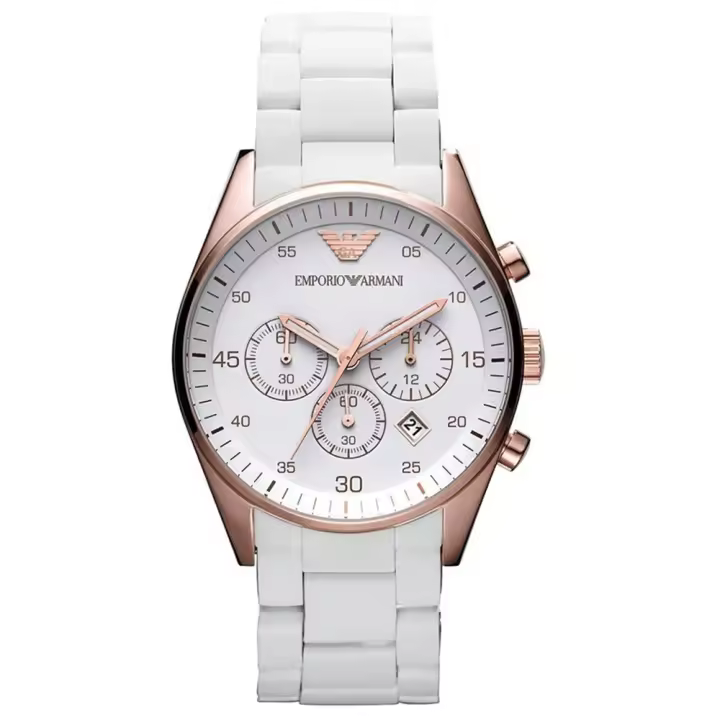 Emporio Armani AR5919 Reloj de Moda Para Hombre , 43 MM, Con Estuche - 1
