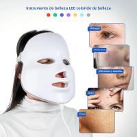 Máscara Facial LED De 7 Colores Sin Tratamiento De Cuello Terapia De Luz LED Rejuvenecimiento Fotón Máquina De Belleza Para La Piel Firme - details 3