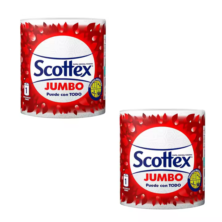 Scottex Jumbo Papel de cocina 2 rollo - 1