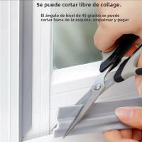 Tira De Sellado Para Ventanas Y Puertas 2M 4M 8M Tipo Deslizante Autoadhesiva a Prueba De Viento Y Aislante De Sonido U Tipo - details 13