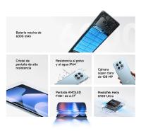 Teléfono Móvil Xiaomi REDMI Note 15, Batería masiva de 6000 mAh, Cristal de pantalla de alta resistencia, Pantalla AMOLED FHD+ de 6.77", Cámara súper clara de 108 MP, IP64 - details 1