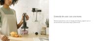 CREATE - Batidora de Mano con accesorios - 7 velocidades + turbo - 1500W - 6 accesorios - FULLMIX PROTOOL - details 1