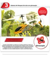 Nuevo Sima S107g Avión Control Remoto Tres Canales Helicóptero Eléctrico Juguete Modelo Control Remoto Distancia De 10m Incluye Caja Y Control Remoto - details 4
