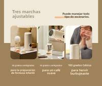 Tetera Eléctrica Multifuncional Portátil 550ml Con Temperatura Ajustable Y Protección Anti-Dry Potencia 400w EU Plug - details 8