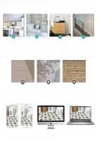 Pegatina Personalizada Para Nevera Decoración De Pared Resistente Al Agua Y Aceite PVC Estilo Moderno Adhesivo Para Hogar Y Habitaciones - details 12