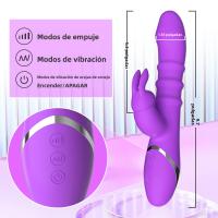 Vibrador Para Adultos Sex Toy De Silicona Estimulador De Clítoris Dildo Con Vibration De Penetración Para Vagina Y Anal Juguete Erótico Para Mujeres - details 16