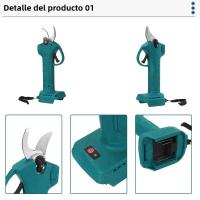 Tijeras De Poda Eléctricas Sin Cable 40mm Herramienta De Corte Para Ramas De Árbores Frutales Compatible Con Batería Makita 18V - details 1