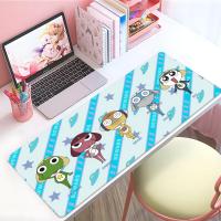 Alfombrilla De Ratón Grande Y Gruesa De Anime K-Keroro Gunsou Dibujos Animados Japoneses Con Borde Costurado Para Juegos Y PC - details 10