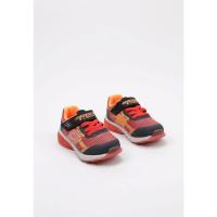 Skechers S LIGHTS: RAPID CHARGE ZAPATILLA DEPORTIVA VELCRO bebé niño (hasta talla 30) Rojo - details 0