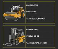 HUINA 1:50 Excavadora De Escala De Aleación Juguetes Diesel Hidráulico Bulldozer Coche De Construcción Para Niños Regalos - details 3