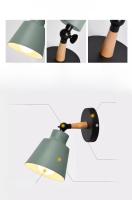 Lámpara De Pared Moderna Minimalista Nórdica En Madera Sólida Para Dormitorio Lámpara LED Macaron Creativa Para Sala De Estar Pasillo Y Cama - details 2