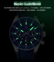 Reloj De Pulsera Deportivo Casual Para Hombres MINI FOCUS Gran Dial Luminoso Resistente Al Agua Cuarzo Multi-function Corona a Contrachavija Calendario - details 17