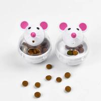 Juguete Interactivo Para Gatos Alimentador De Alimentos Con Bola De Rata Dispensador De Comidas Plástico Divertido Para Gatos Tamaño Pequeño - details 3