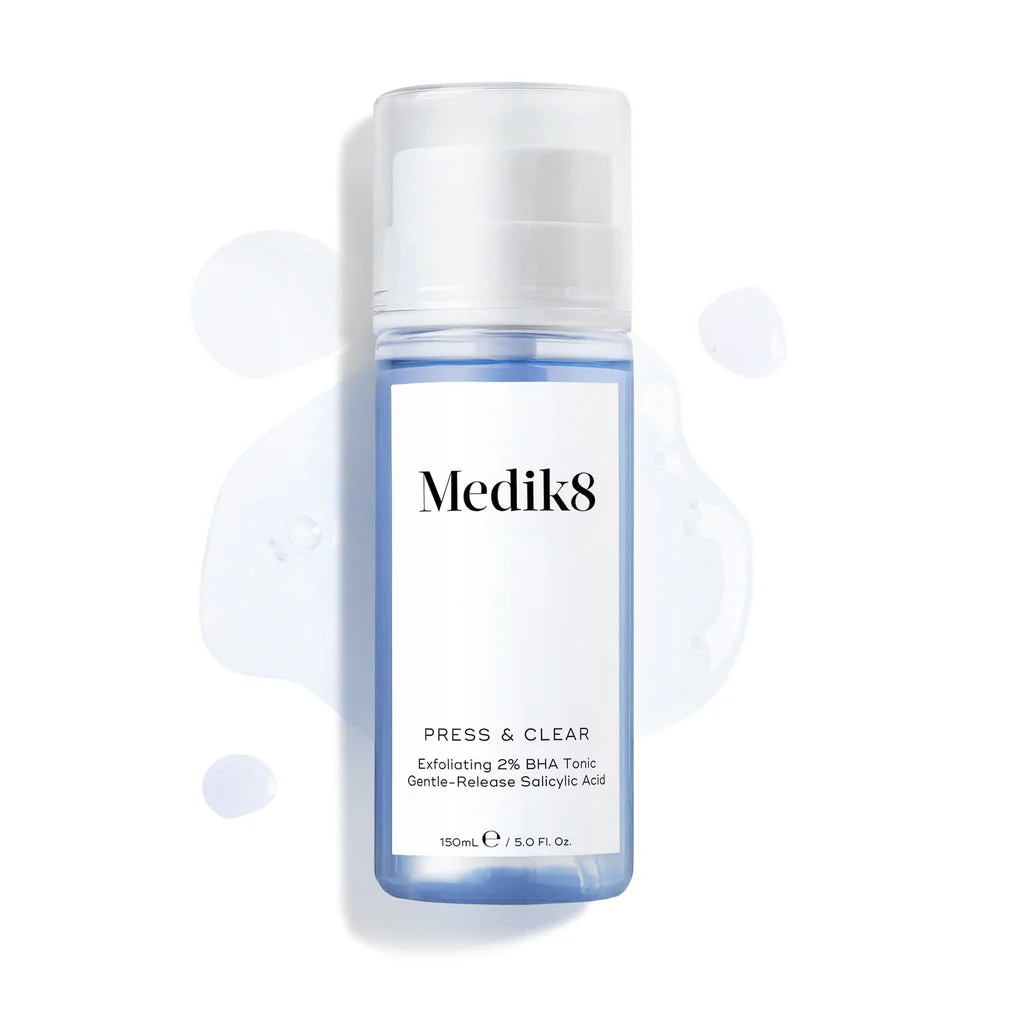 Medik8 Press & Clear 150ml Tónico Exfoliante 2% BHA