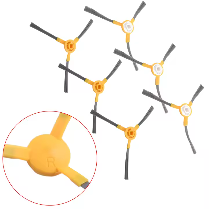 Kit De Limpieza Para Aspiradora IKOHS NETBOT S15 6 Piezas De Cepillos Laterales De Plástico Material PP Para Hogar - 1