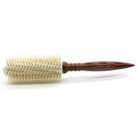 Cepillo De Pelo Mythus 3 Tamaños Antiestático De Madera Para Rizos De Salon Cepillo Redondo De Fibra De Nylon Y Bambú Para Peluquería - details 3