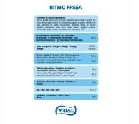 VIDAL Ritmo Fresa bandeja de 200U Aprox 1,4 Kg Sabor a Fresa regaliz alargada textura más suave y blandita Sabor original Vidal garantizado - details 2