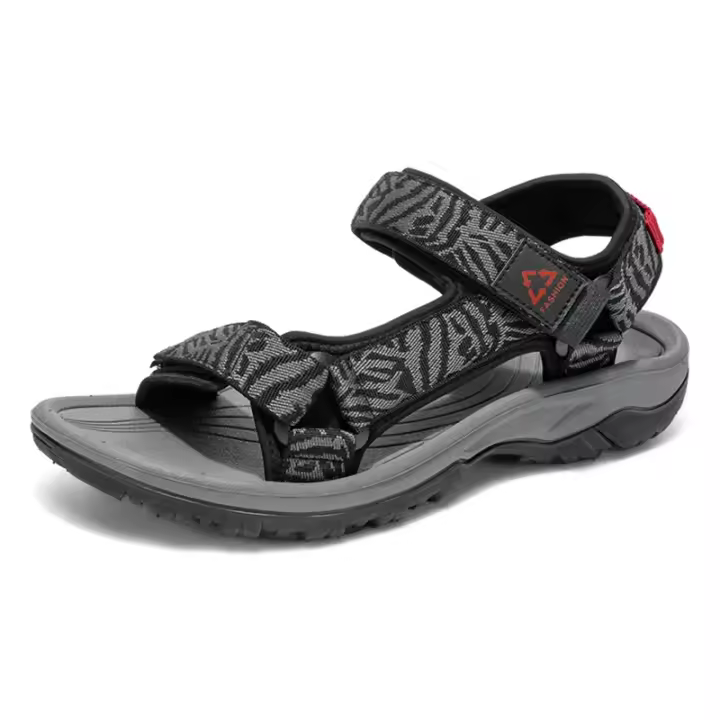 Sandalias De Deporte Para Hombre Clásicas De Verano Ligera Y Transpirable Zapatillas De Playa Casual Con Abertura Al Aire Y Tacón Bajo Para Caminar Y Outdoor - 1