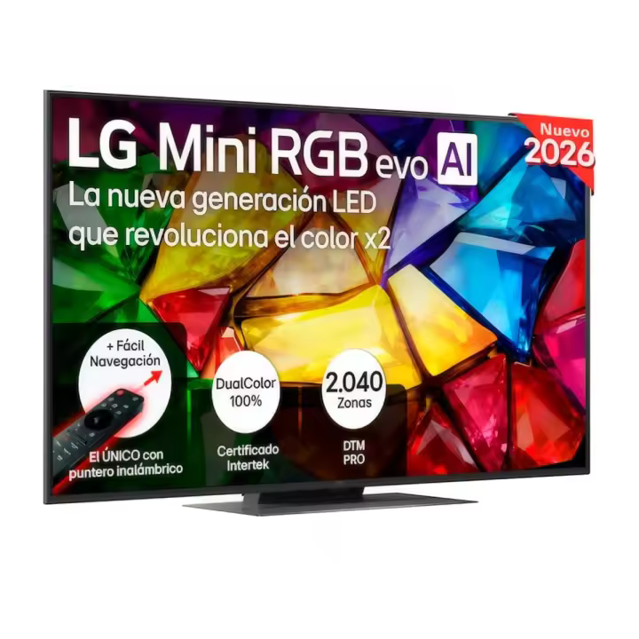 LG Mini RGB AI MRGB87 / Televisor Smart TV 55" Mini RGB 4K UHD - 1