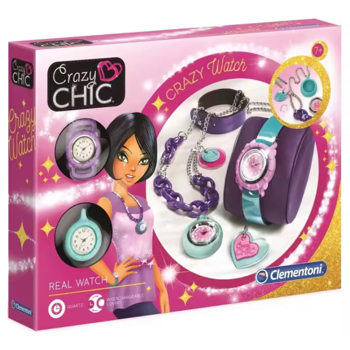 Crea tus Pulseras de Relojes para Niñas +7A - Clementoni - 1