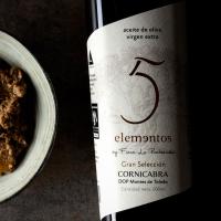 5 Elementos Gran Selección Aceite de Oliva Virgen Extra Cornicabra 500ml | Mejor AOVE Cornicabra con DOP Montes de Toledo | AOVE de Nueva Cosecha Extracción en Frío - details 3