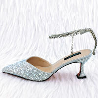 Zapatos De Tacón Alto Para Mujer Con Cordón Y Strap De Tobillo En Color Arcoíris Y Negro De QueenaYan Estilo Africano Y Party - details 6