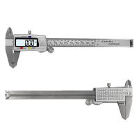 Calibrador Digital De Acero Inoxidable Herramienta De Medición 150mm Con Vernier Regla Para Trabajos De Madera Y Metal - details 4