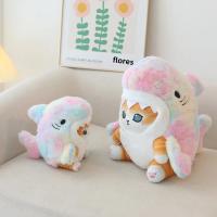 Muñeco De Peluche Creativo De Dibujos Animados Tiburón Gato Para Bebé Regalo De Cumpleaños Y Navidad Para Niños De Edad Infantil - details 9