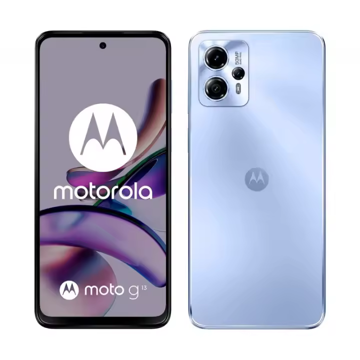 Motorola Moto G13 128GB - Pantalla HD+ 6.5 Pulgadas - Procesador Mediatek Helio G85 - Cámara Triple 50MP - Batería 5000 Mah - 1
